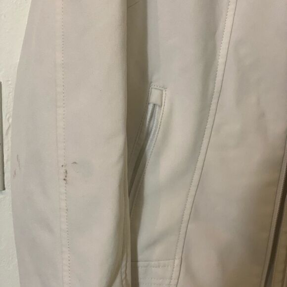 The North Face Womens White Jacket Sz L - Picture 3 of 10